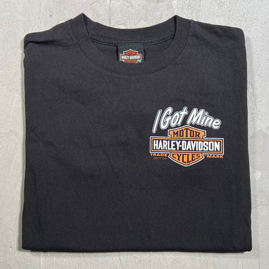 2017 Harley Davidson Black "I Got Mine" tee Size Small USED v19954