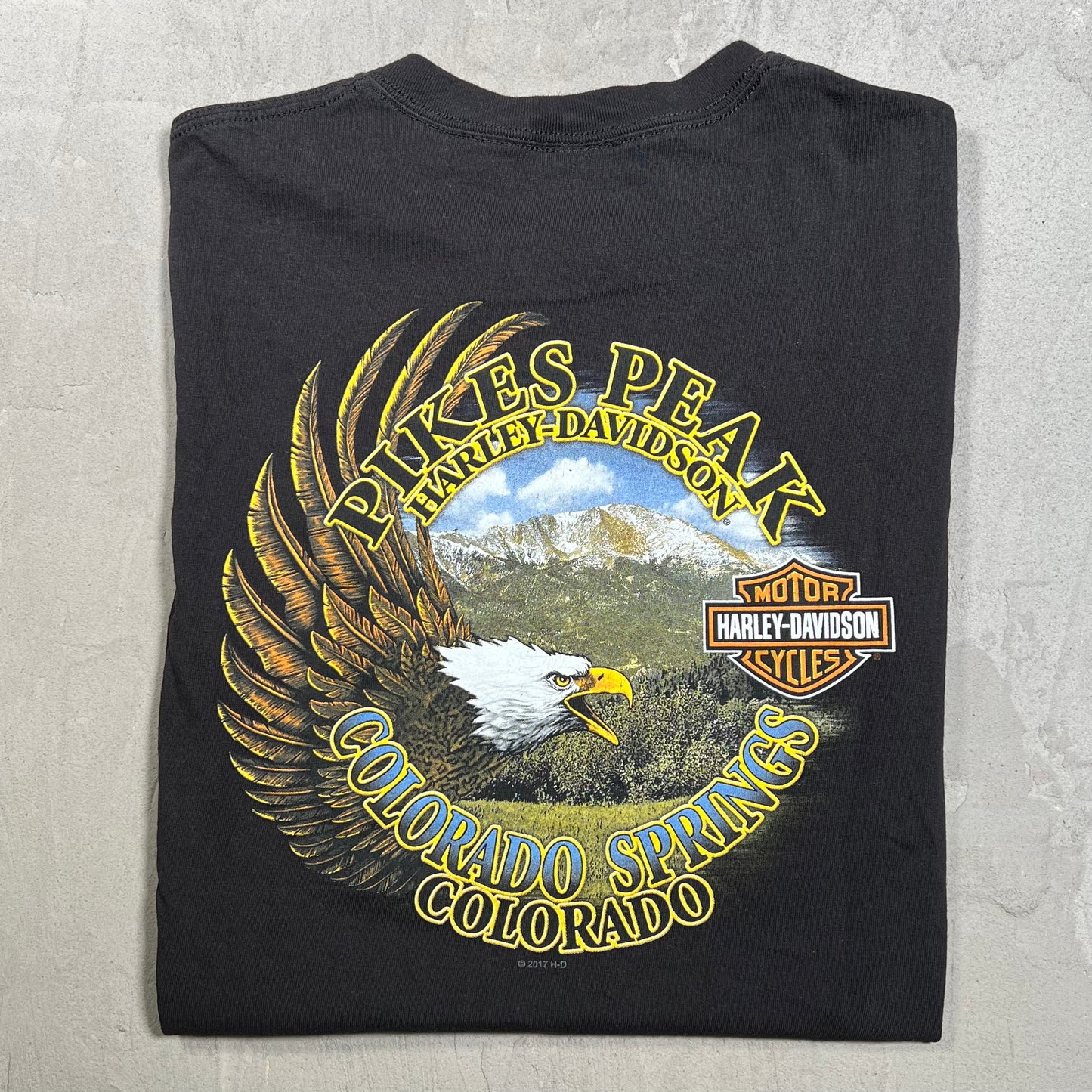 2017 Harley Davidson Black "I Got Mine" tee Size Small USED v19954