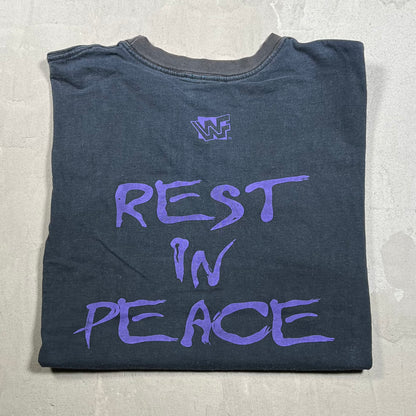 1998 Undertaker "Rest in Peace" Black Tee Size Small USED v190950
