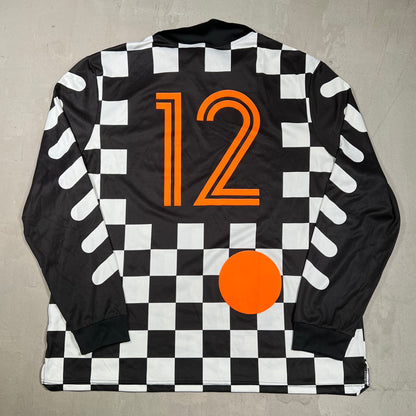 Nike Off White MMW Mercurial Longsleeve Jersey Size Large USED x18245
