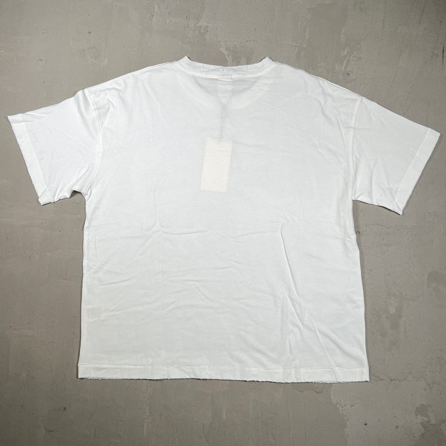 Vale Big Dog Rhinestone White Tee Size Large NEW x18232
