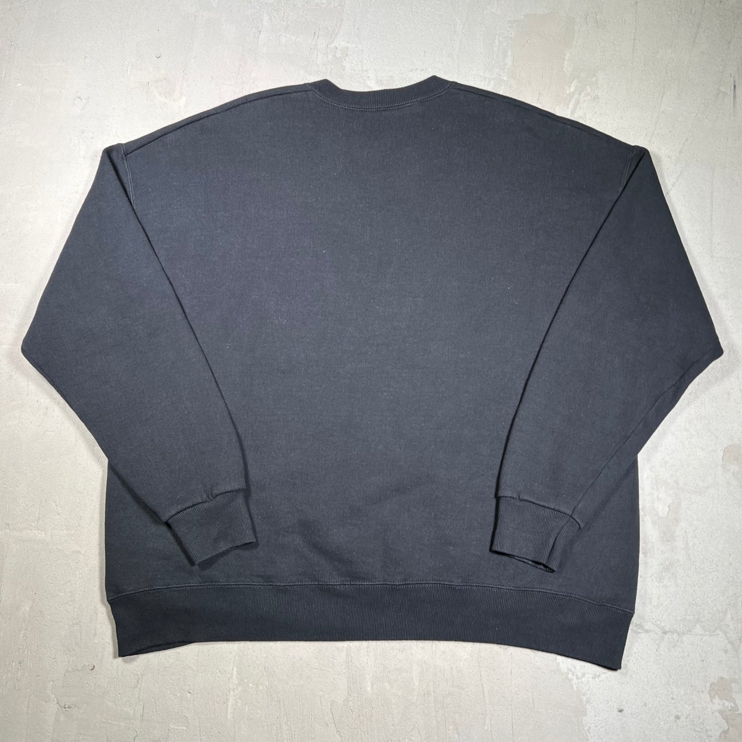 1990s New Jersey Devils Big Logo Crewneck Black Size XXL USED v19960