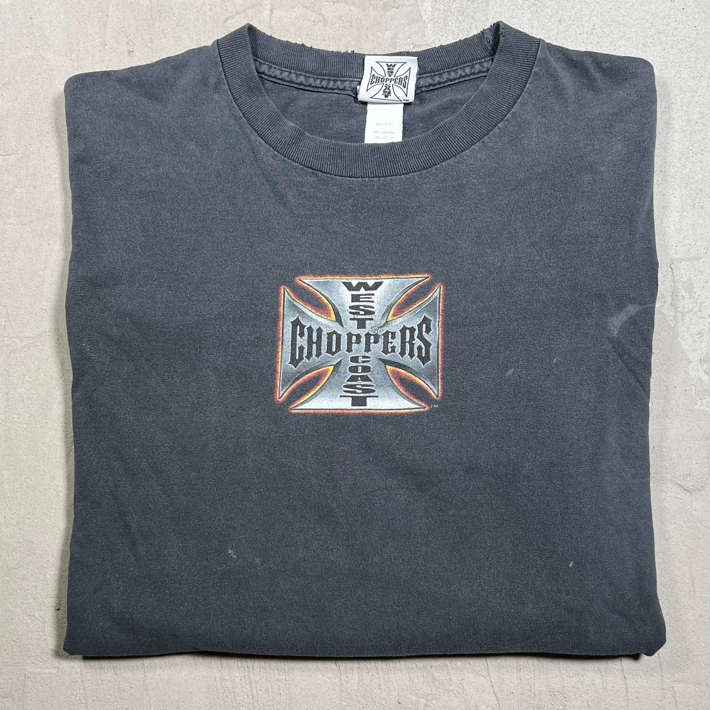 1990s West Coast Choppers Black Longsleeve Size Large USED v19946