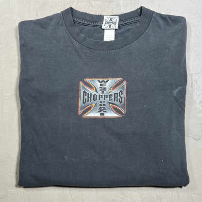 1990s West Coast Choppers Black Longsleeve Size Large USED v19946