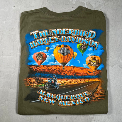 2015 Harley Davidson Olive Longsleeve Size Medium USED v19953