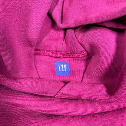 Yeezy Gap Double Layer Purple Hoodie Size Medium USED x18269