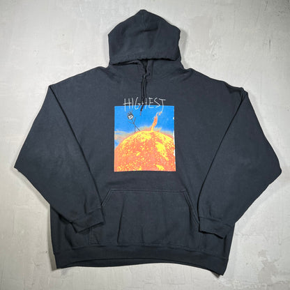 Travis Scott Highest In The Room Black Hoodie Size XL USED x18265