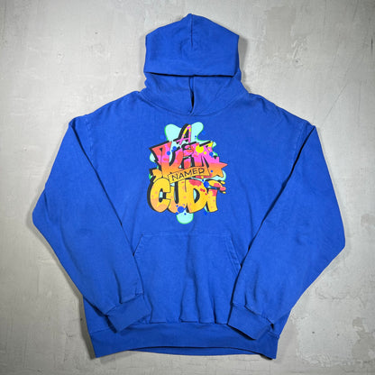 Kid Cudi A Kid Named Cudi Blue Hoodie Size XL USED x18264