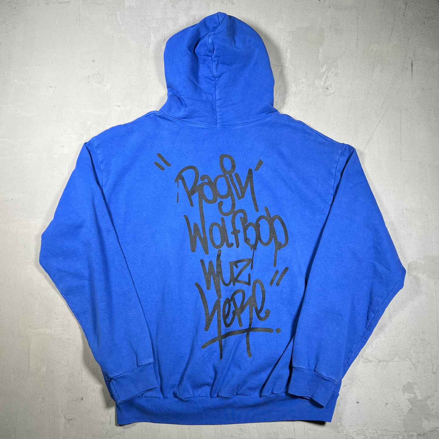 Kid Cudi A Kid Named Cudi Blue Hoodie Size XL USED x18264