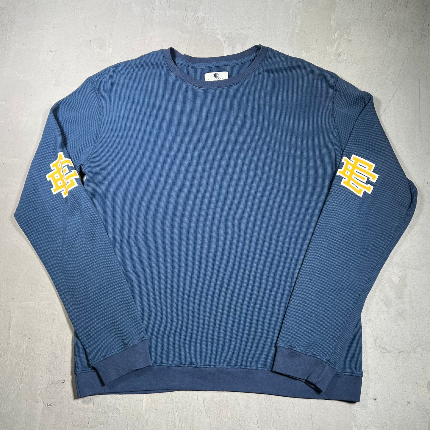 Eric Emanuel Blue Longsleeve Thermal Size XL USED x18266