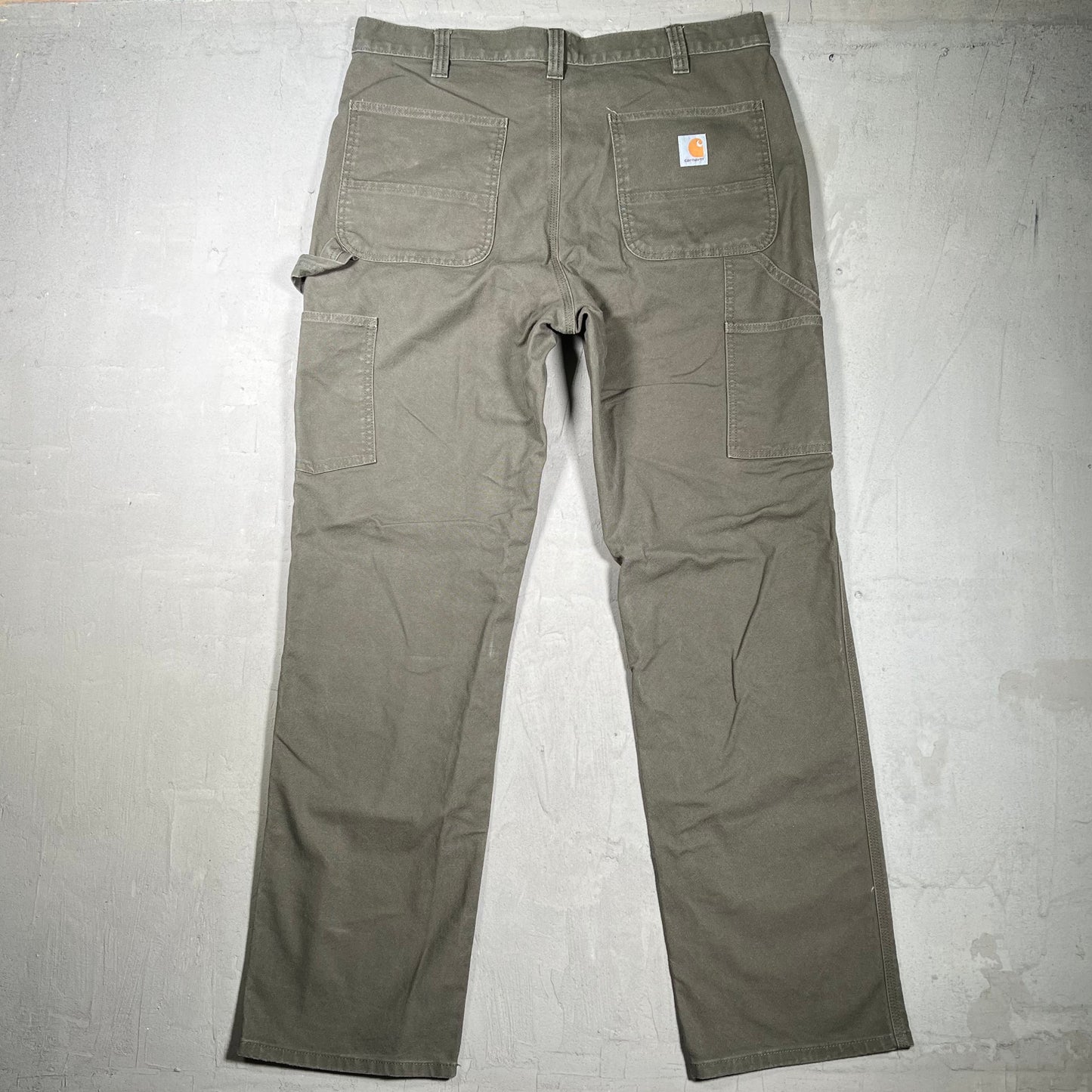 Carhartt Workwear Brown Pants Size 36x34 USED v19979