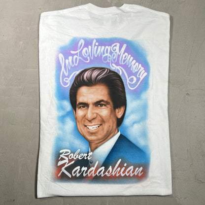 Kanye West "In Loving Memory of Donda West" Airbrush Tee White Size XXL USED x18621