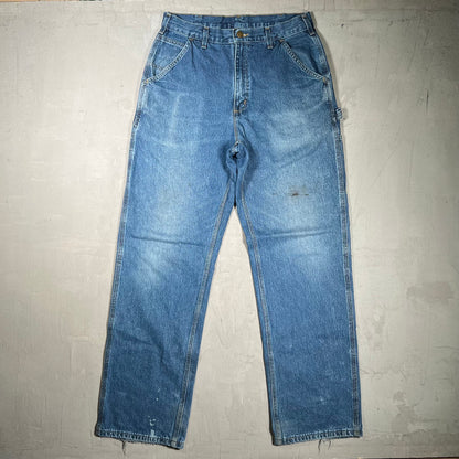 Y2K Carhartt Blue Carpenter Jeans Size 32 USED v19937