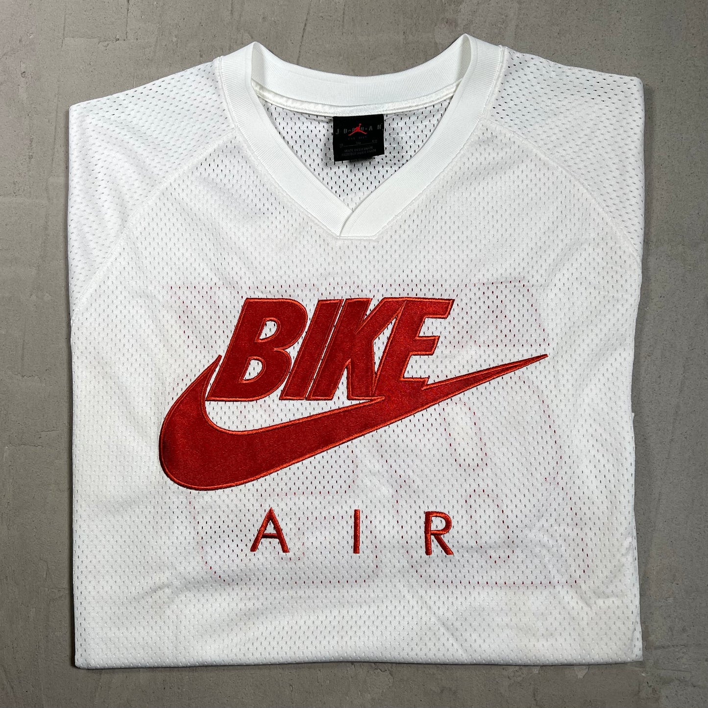 Jordan Bike Air Nigel Sylvester White Jersey Size XL