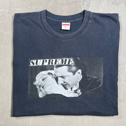 Supreme Bela Lugosi Tee Navy (2019) Size Large USED x18259