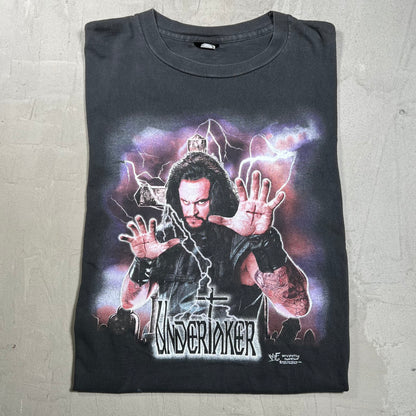 1998 Undertaker Cross Palms Black Tee Size Large USED v19965
