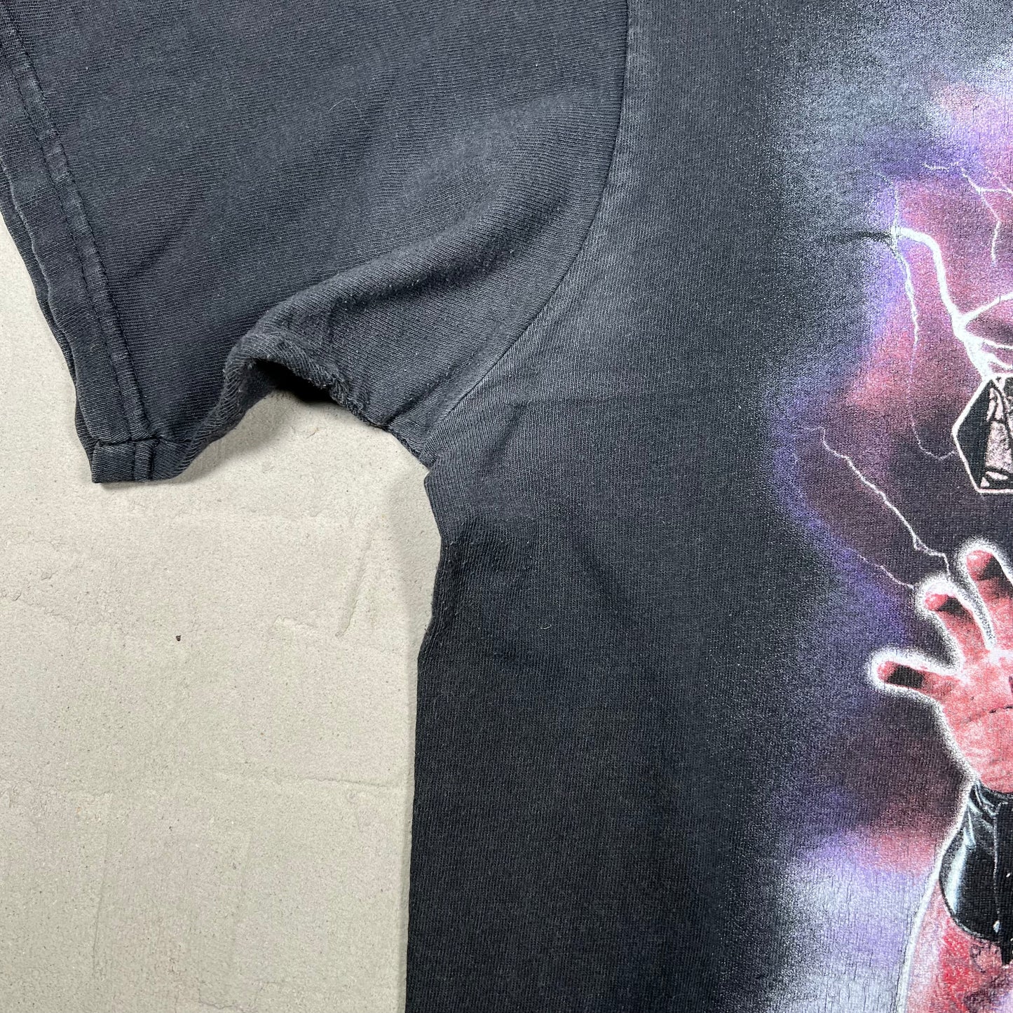 1998 Undertaker Cross Palms Black Tee Size Large USED v19965