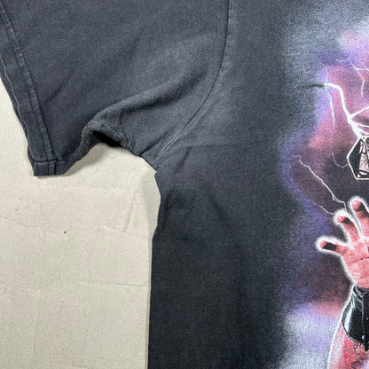 1998 Undertaker Cross Palms Black Tee Size Large USED v19965