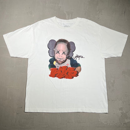 Travis Scott Kaws Utopia Tee White Size XL USED x18254