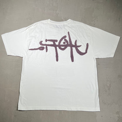 Travis Scott Kaws Utopia Tee White Size XL USED x18254