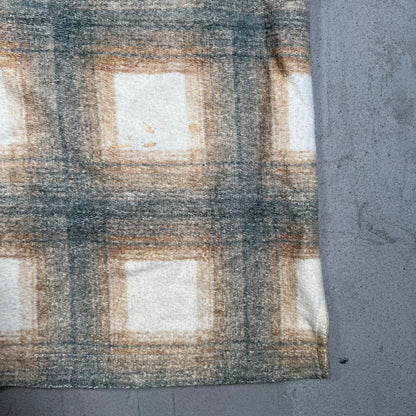 Supreme Shadow Plaid Hoodie (2017) Size Large USED x18255