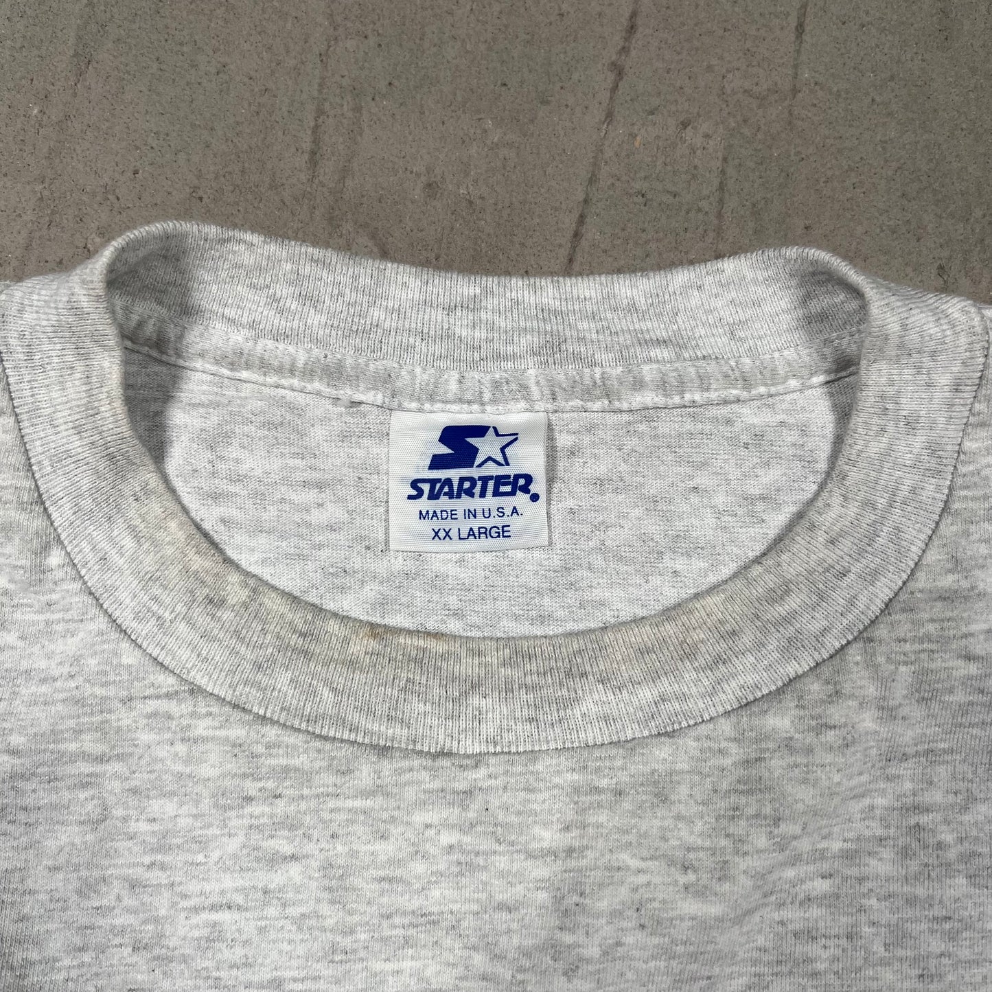 1994 New York Rangers Stanley Cup Champs Grey Tee Size XXL USED v19875