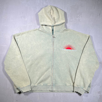 GV Gallery Raspberry Hills Casamigos Sage Green Hoodie Size Large USED x17755