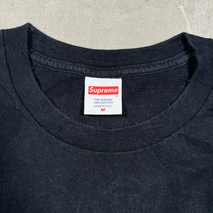 Supreme Screw Black Tee Size Medium USED x18125