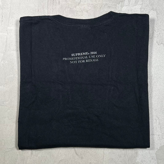 Supreme Screw Black Tee Size Medium USED x18125