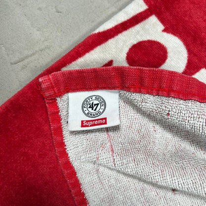 Supreme New York Yankees Red Hand Towel (2015) USED x18086