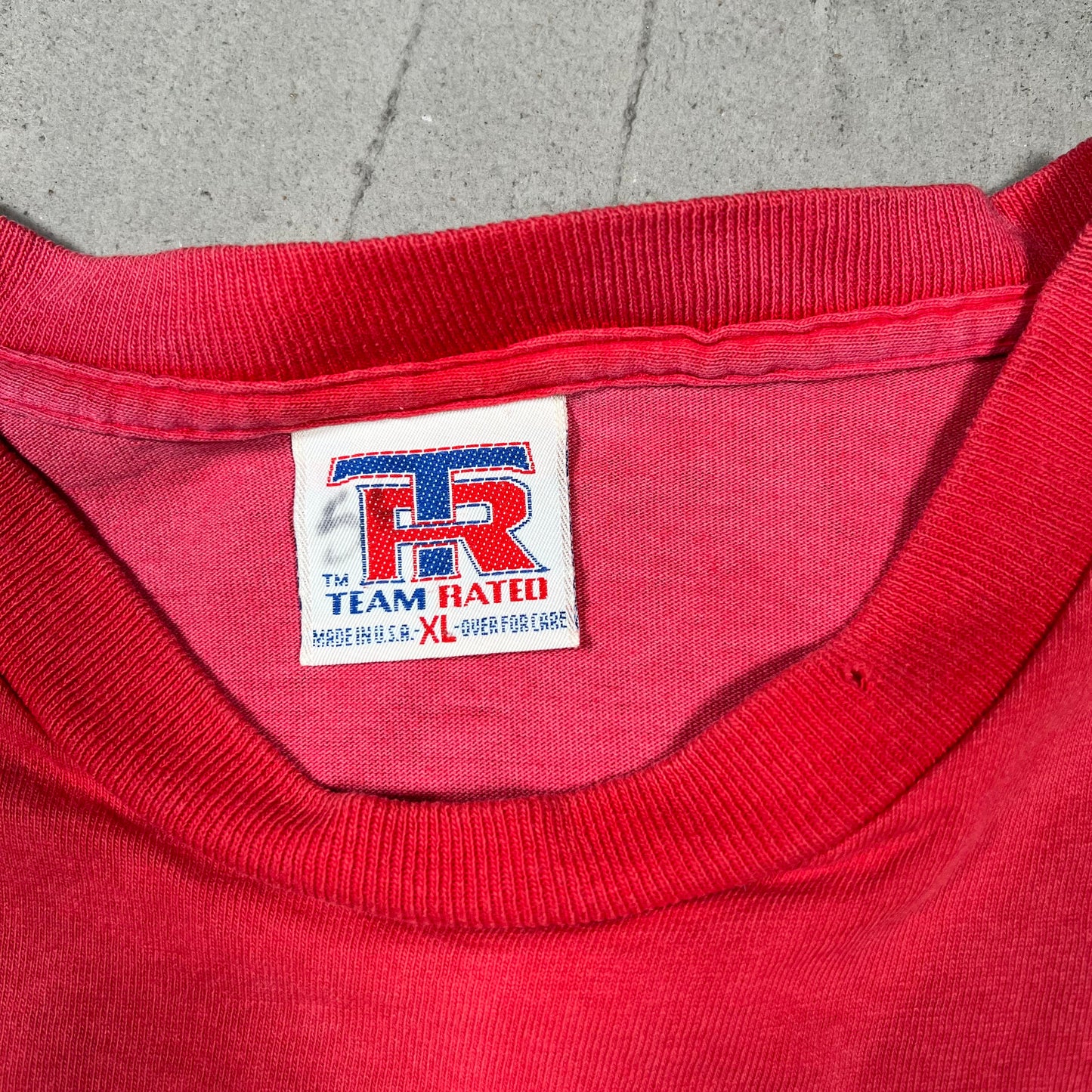 1993 Florida Panthers NHL Red Tee Size XL USED v19992