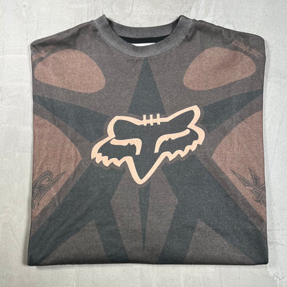 Travis Scott Fox Racing Brown Jersey (2024) Size Large USED x18309