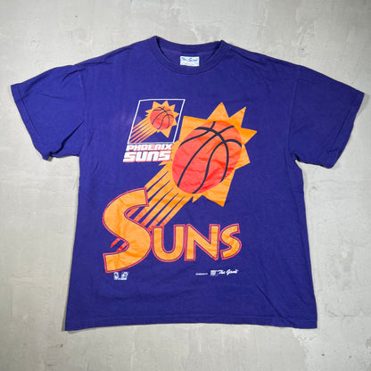 1990s Phoenix Suns Purple Tee Size Large USED v19990