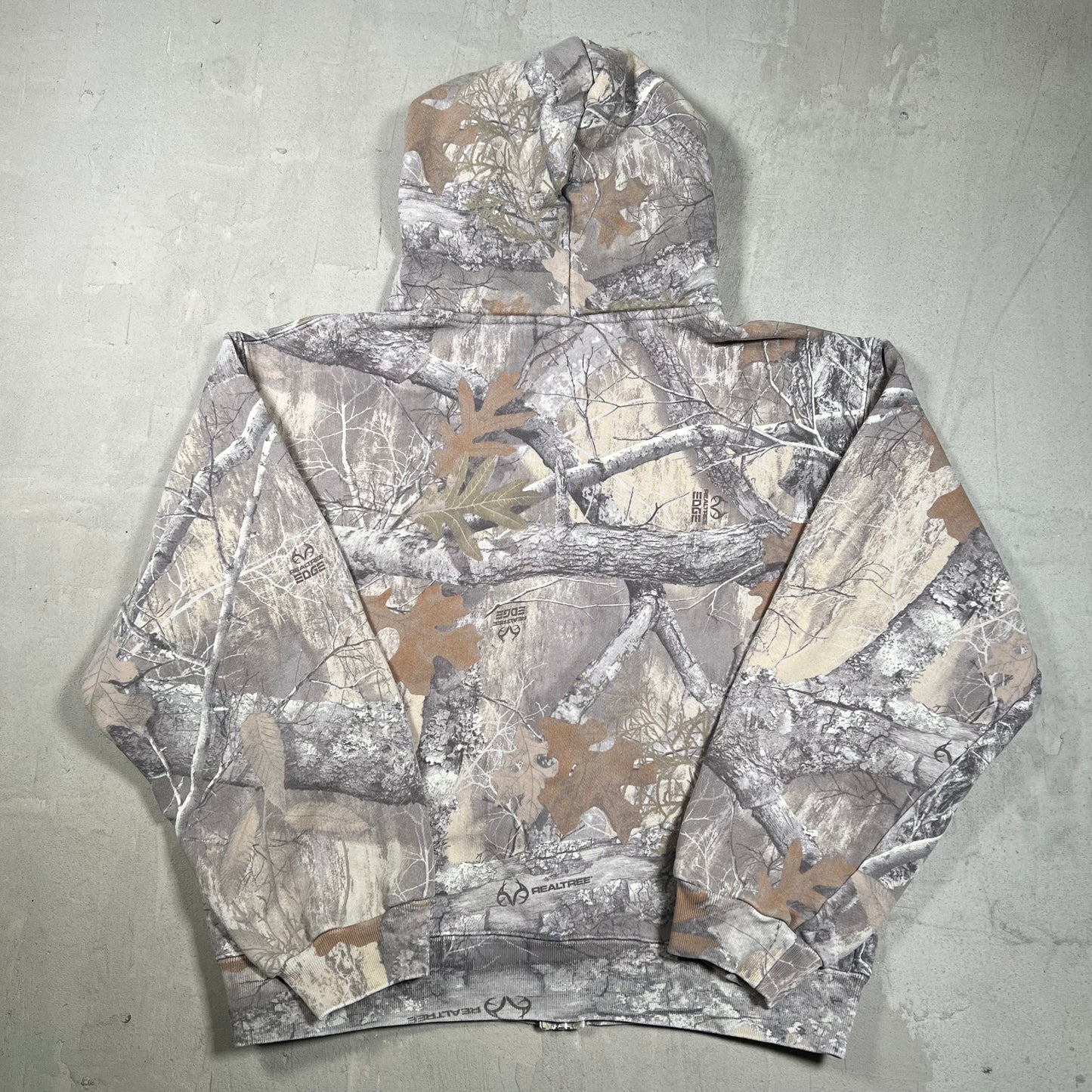 Akimbo RealTree Camo Zip Up Hoodie Size Medium USED x18297