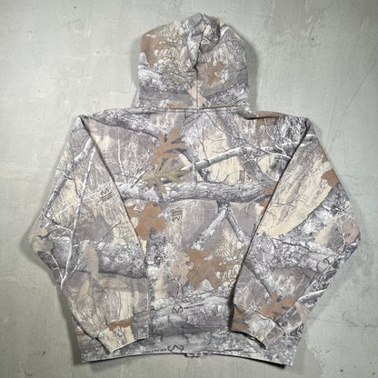 Akimbo RealTree Camo Zip Up Hoodie Size Medium USED x18297
