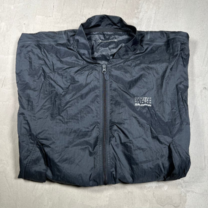 Maison Margiela MM6 Salomon Black Lightweight Zip Up Jacket Size Medium USED x18296
