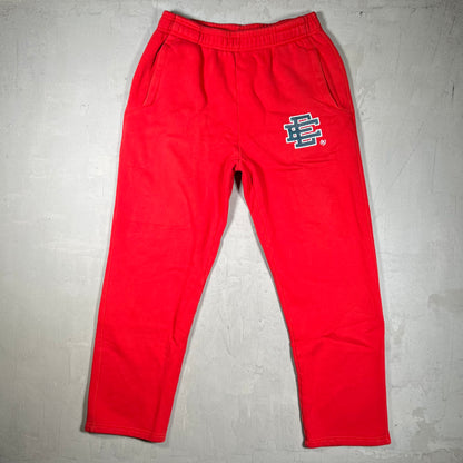 Eric Emanuel Red Sweatpants Size XL USED x18306