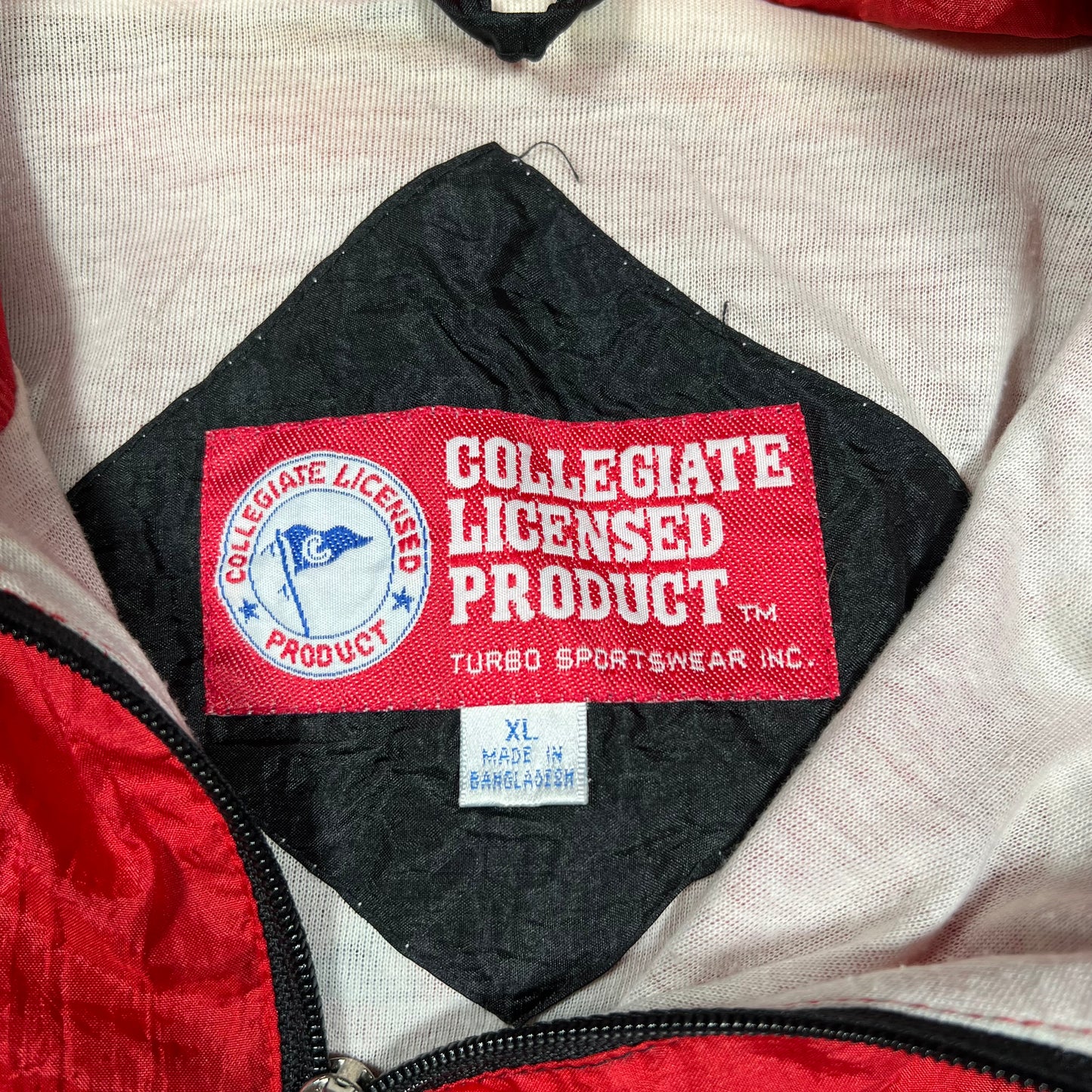 1990s Malcom X Red/Black Tracksuit Size XL USED v19986