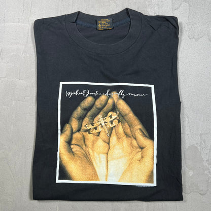1993 Michael Frank Dragonfly Summer Black Tee Size Large USED v20001