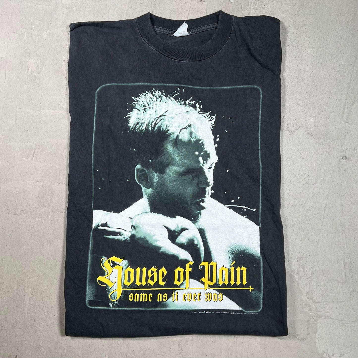 1994 House of Pain "Same As It Ever Was" Black Tour Tee SIze XL USED v20025