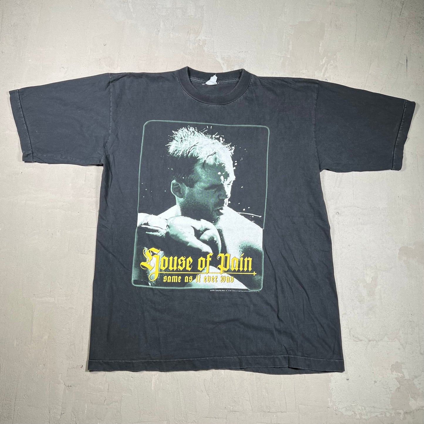 1994 House of Pain "Same As It Ever Was" Black Tour Tee SIze XL USED v20025