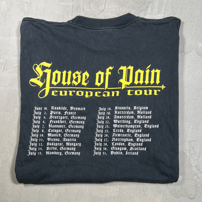 1994 House of Pain "Same As It Ever Was" Black Tour Tee SIze XL USED v20025