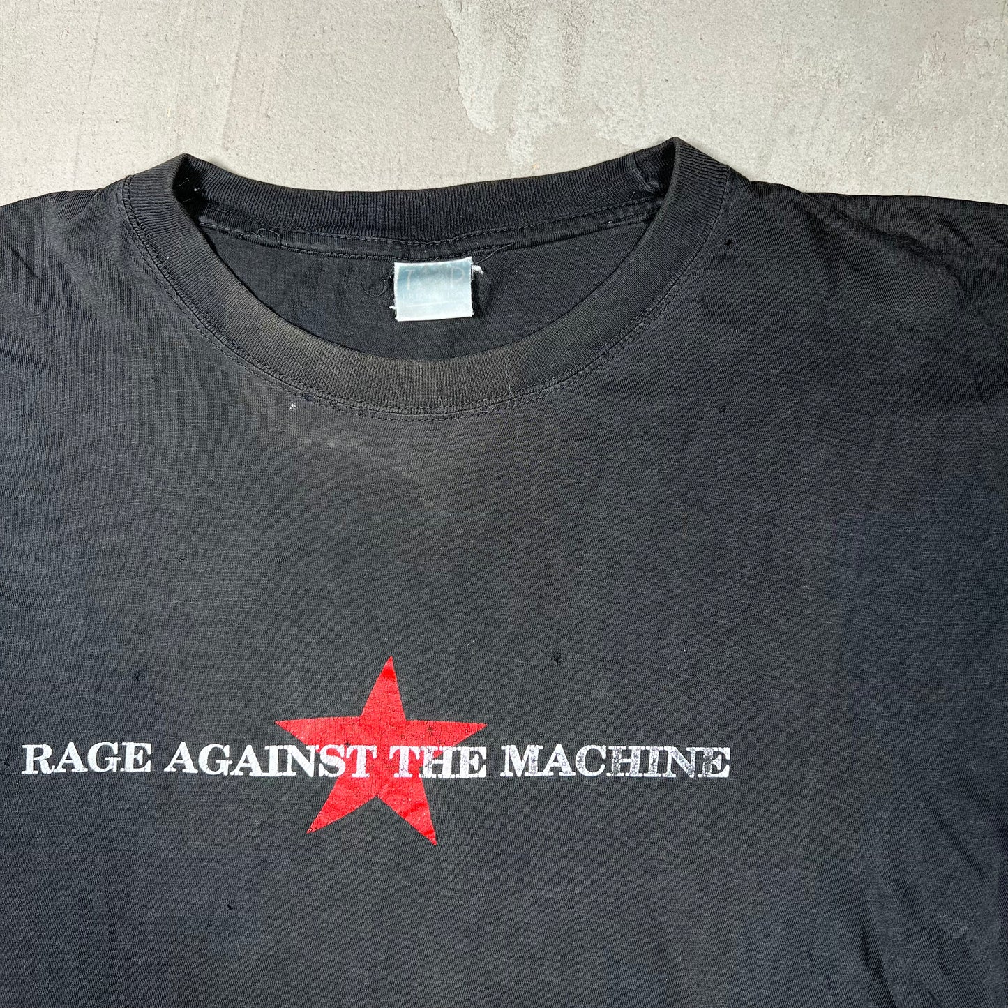 1999 Rage Against the Machine Battle of LA Black Tee Size XL USED v20003