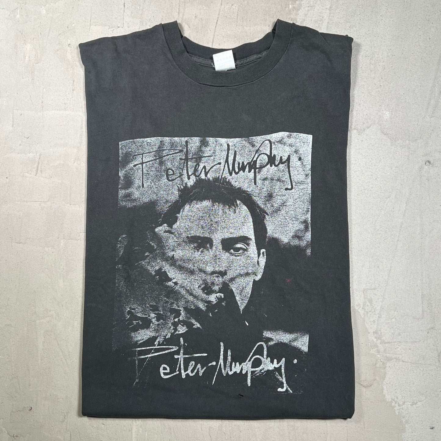 1992 Peter Murphy "Holy Smoke" Tour Black Tee Size XL USED v20002