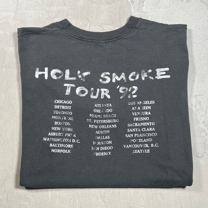 1992 Peter Murphy "Holy Smoke" Tour Black Tee Size XL USED v20002