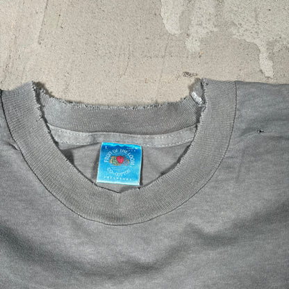 1994 Pearl Jam Grey "Freak" Tee Size Large USED v20006