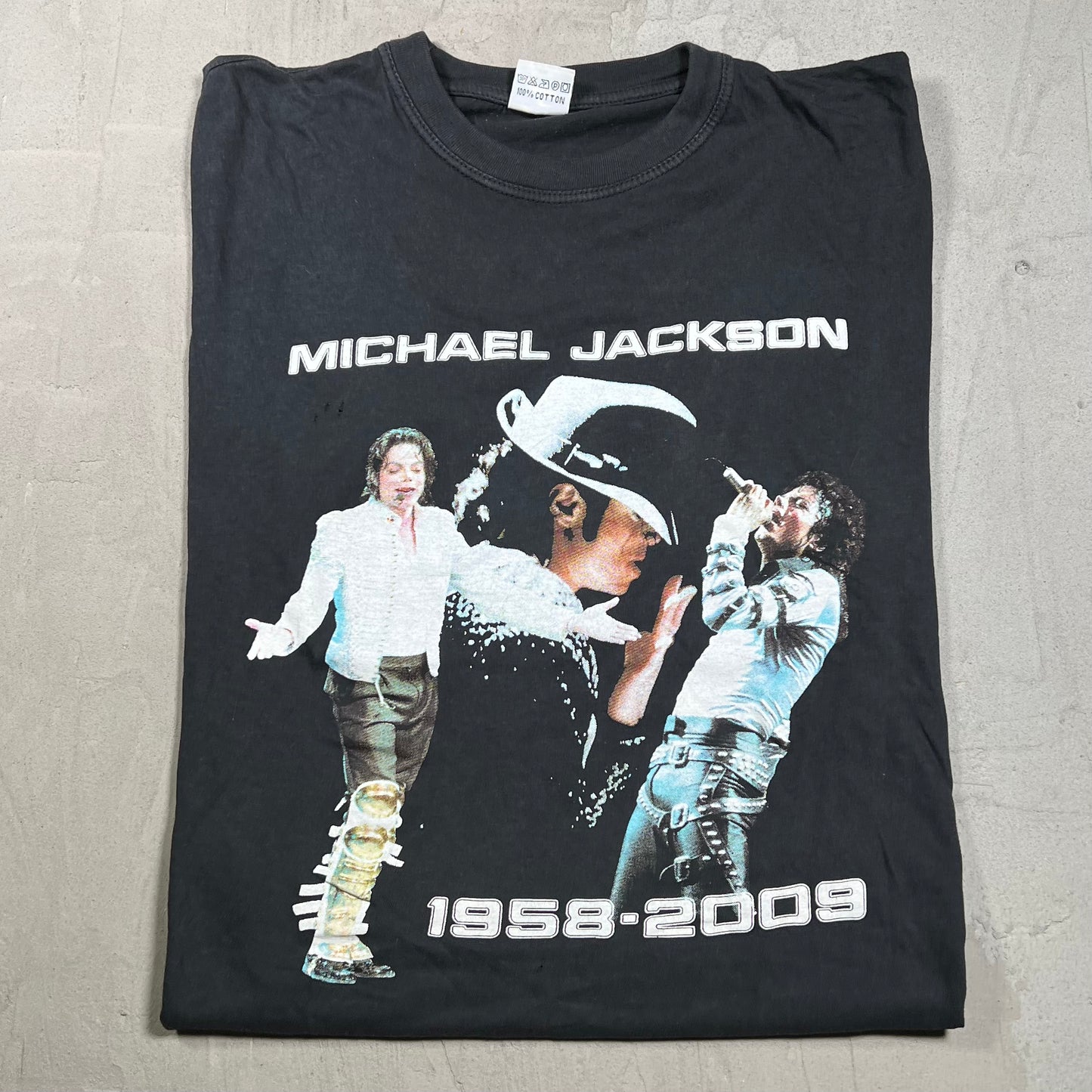 2009 Michael Jackson Memorial Tee Size XL USED v20008