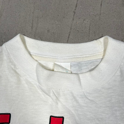 1990s Michael Jackson Best Bootleg White Tee Size Large USED v20019