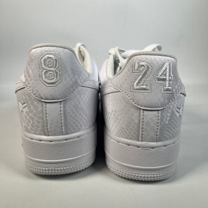 Nike Air Force 1 Low Kobe Bryant Forever White (2025) Size 10.5 NEW s22616