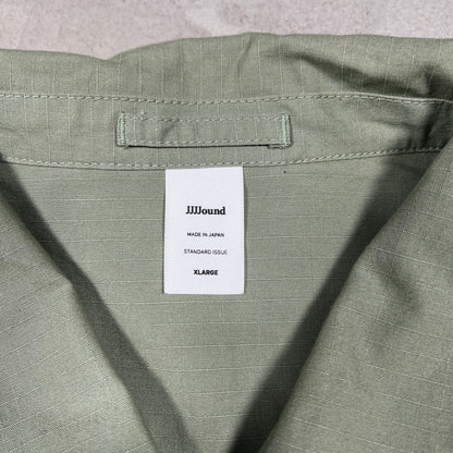 JJJJound RipStop Green Utility Jacket Size XL USED x18322